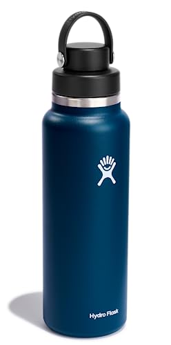 Hydro Flask 40 Oz Stainless Steel Double-wall Wide Flex Chug Cap Indigo