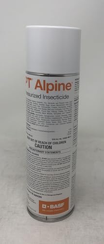 BASF PT Alpine Pressurized Insecticide Spray for Ants, Cockroaches, Bed Bugs, Non-Repellent for Crawling or Flying Insects, Ready to Use, 14 Ounce