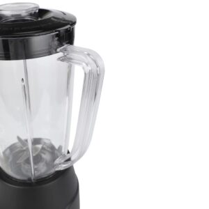 APPIU Speed Blender, 360W High Power Countertop Blenders for Kitchen, 48 Oz Blender Glass Jar for Shakes, Ideal for Smoothies,Crush Ice,Purees,1.5L jar, Black