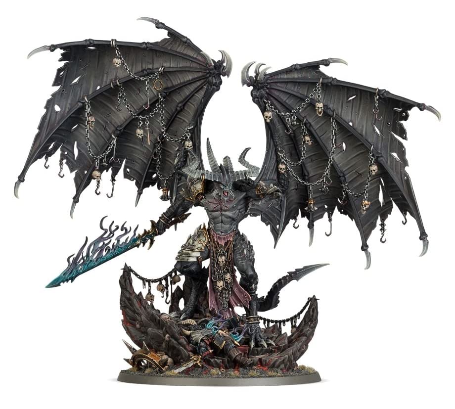 Games Workshop Slaves to Darkness Be'lakor Warhammer Age of Sigmar model building figure