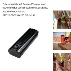 HeShunChang Battery 6V 2000mAh Replace for PASLOD 404717