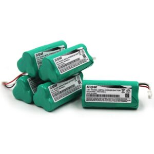 elxjar (5-pack) 3.6v 800mah replacement battery compatible with motorola/symbol ls-4278 and ds-6878 scanners, ls4278-m, ds6878-dl,ds6878-sr, 82-67705-01 rev