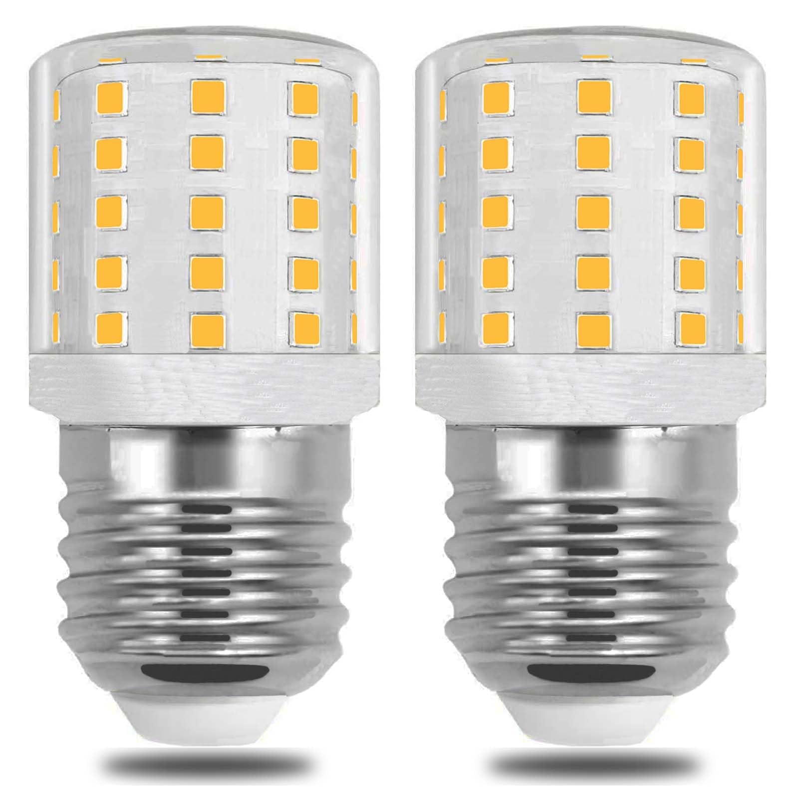 LED KEI D34L Refrigerator Light Bulb AC 100-265v 3.5w 40 Watt Halogen Equivalent E26 Fridge Appliance A15 Daylight White 6000K 2 Pack