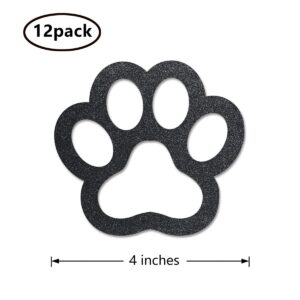 Dog Print Centerpiece Sticks, 12-Pack Table Topper Double-Sided Birthday Baby Shower Party Decorations