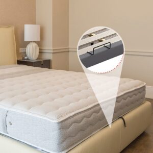 EXCEART Mattress Anti-Slip Baffle Mattress Stopper Quilt Clips Bed Suspenders Mattress Riser Mattress Slide Stoppers Mattress Anti-Slip Stopper Mattress Holder Heated Bed Pad Non-Slip Iron