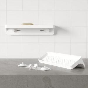 Umbra Flex Adhesive Shelf, White