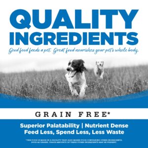 NutriSource Grain Free Dry Dog Food for Large Breeds, Chicken and Peas, 26LB