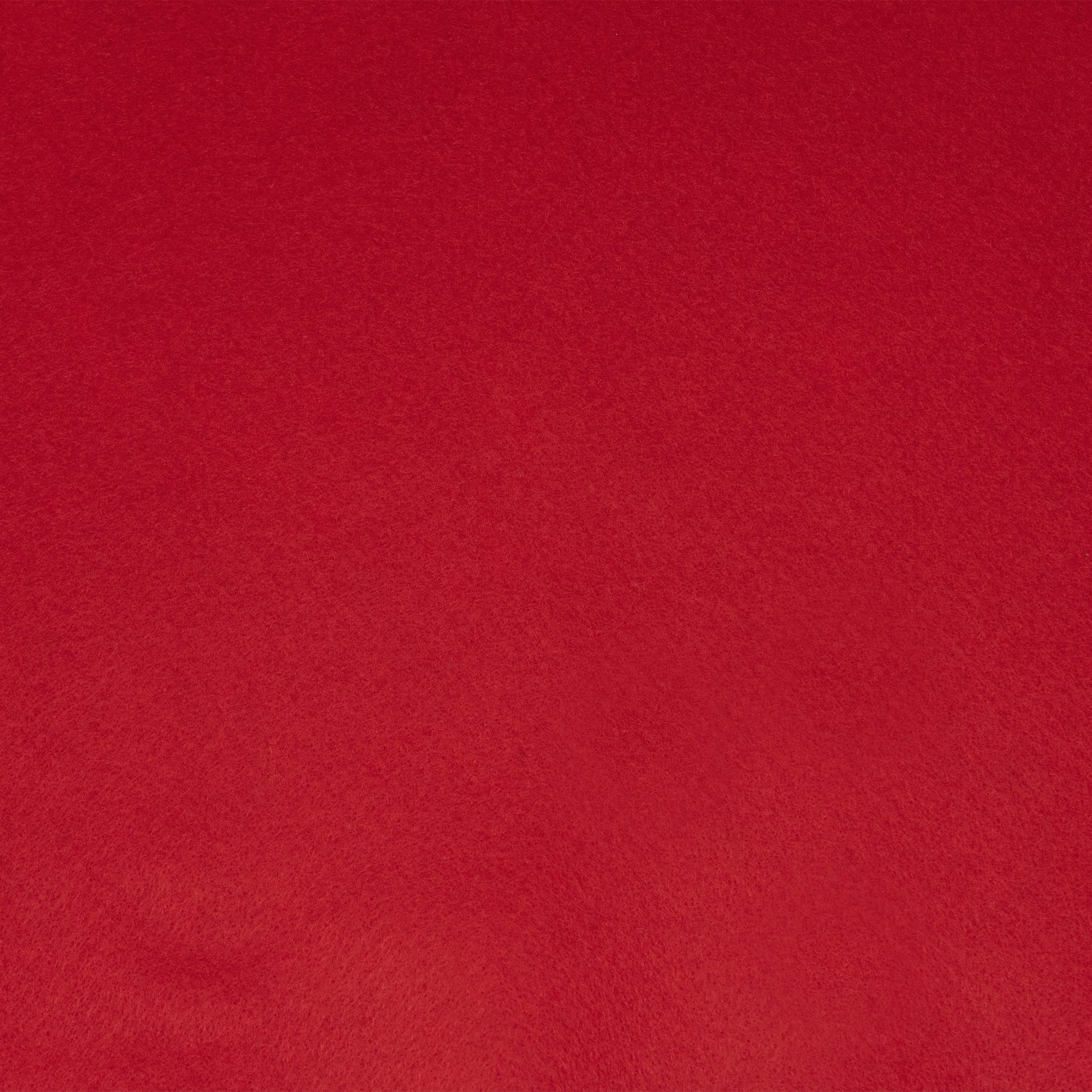 Singer Fabric, 100% Polyester, 36 inch, Felt Red, Cut by Yard