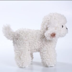 CU-MATE Poodle Plush Puppy Plushie Realistic Dog Stuffed Animal Toy Adorable Hugging Sleeping Pillow for Kids Friends