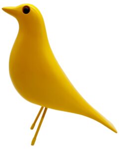 mid century modern bird figurines - decorative sculptures for living room, shelf, mantle, fireplace, tv stand, tabletop, nightstand, office, kitchen - unique home decor & gifts for bird lovers