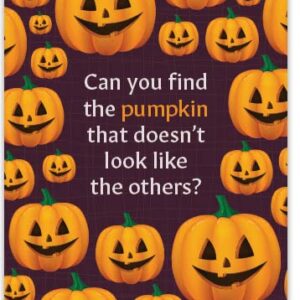 Find The Pumpkin (Mini Gospel Tract Card, Packet of 100, NKJV)