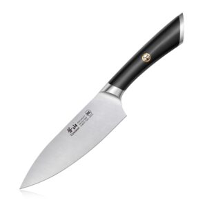 cangshan elbert series german steel forged chef's knives (black, 6-inch)