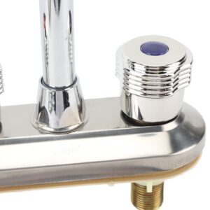 Bathroom Faucet 2 Handle Bathroom Sink Faucet Widespread Centerset Bathroom Sink Faucet for Vanity Lavatory Basin Restroom