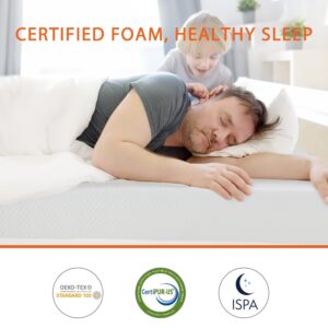 BORGEBY Gel Memory Foam Mattress, 6/8/10/12 inch Firm Mattress in a Box, CertiPUR-US Certified Mattress for Cool Sleep & Pressure Relief (12 in, Queen (U.S. Standard))