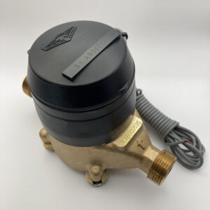 3/4" (5/8" x 3/4") M&E PD19 Positive Displacement Cold Water Meter with Pulse Output (1:10) Outdoor. NTEP Approved