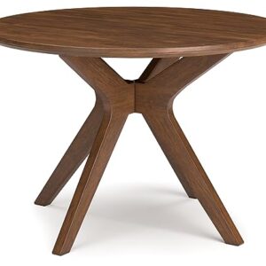 Signature Design by Ashley Lyncott Traditional Round Dining Room Table, Seats up to 4, Brown