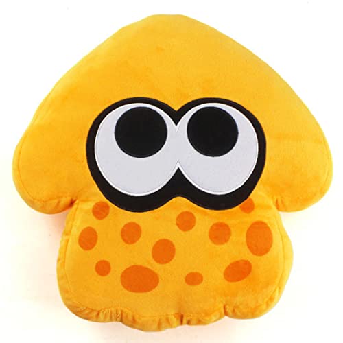 Squid Plush Toys, Plush Pillow for Children, Animal Stuffed Toys, 13in (Orange)