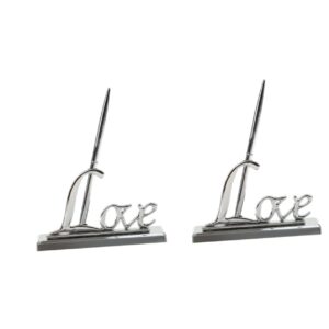 nuobesty plated pen holder 2pcs wedding ballpoint pen bride scrapbooking pens