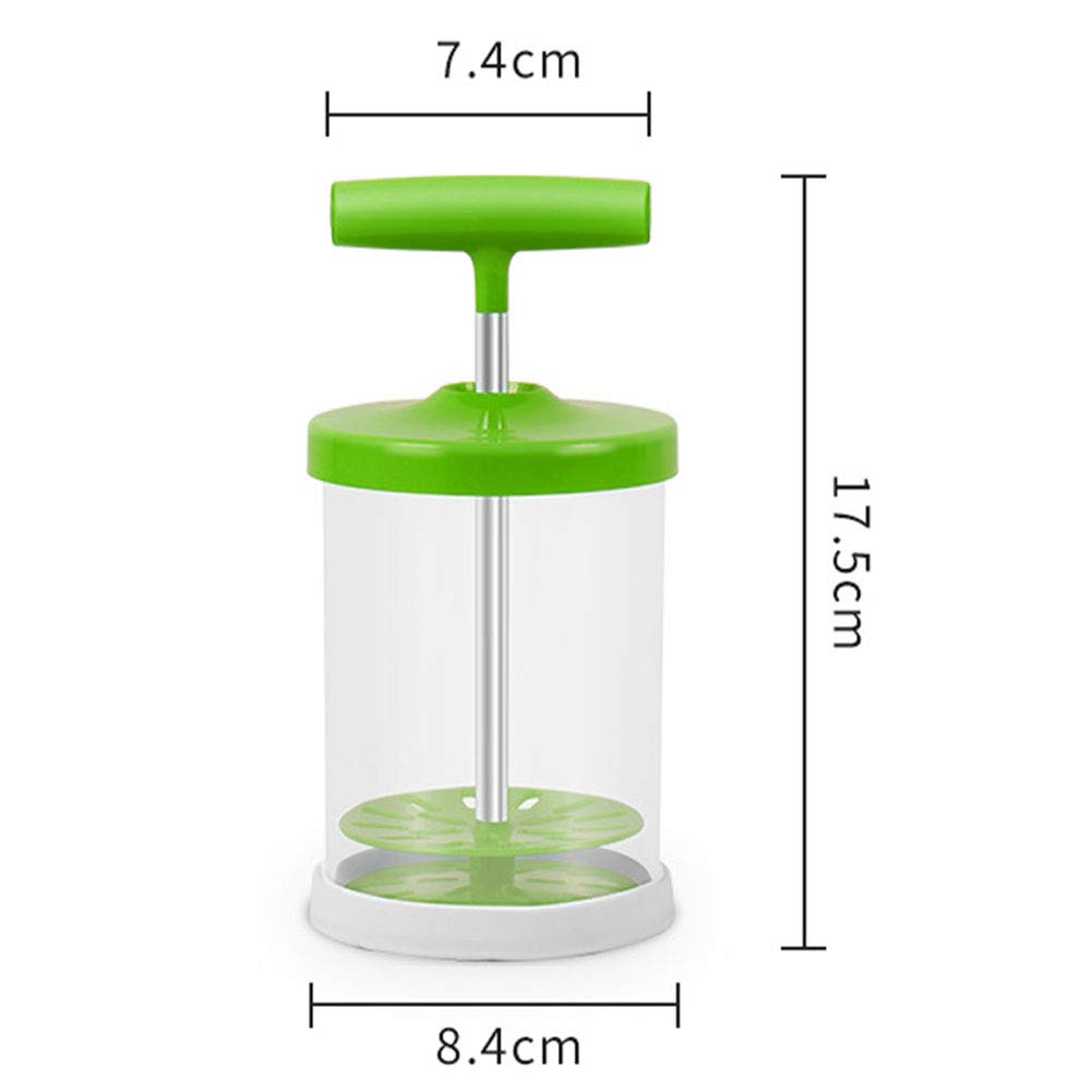 Manual Whipping Cream Dispenser Handheld DIY Whipped Cream Dispenser Professional Cream Whipper Maker for Shop Kitchen Salad Dressings Frothy Drinks Milk Frother Foam Maker