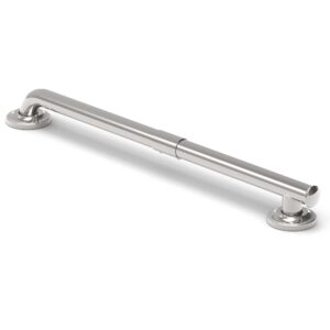 AquaChase Bath Safety Grab Bar, ADA Compliant 500lbs Support, Bathroom Mobility Aid, Stablilization Help for Seniors and Disabled, Rustproof Stainless Steel (24in, Chrome)