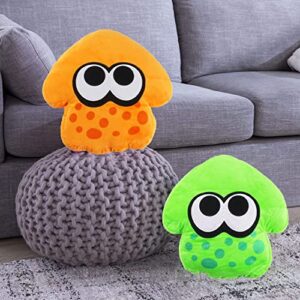 Squid Plush Toys, Plush Pillow for Children, Animal Stuffed Toys, 13in (Orange)