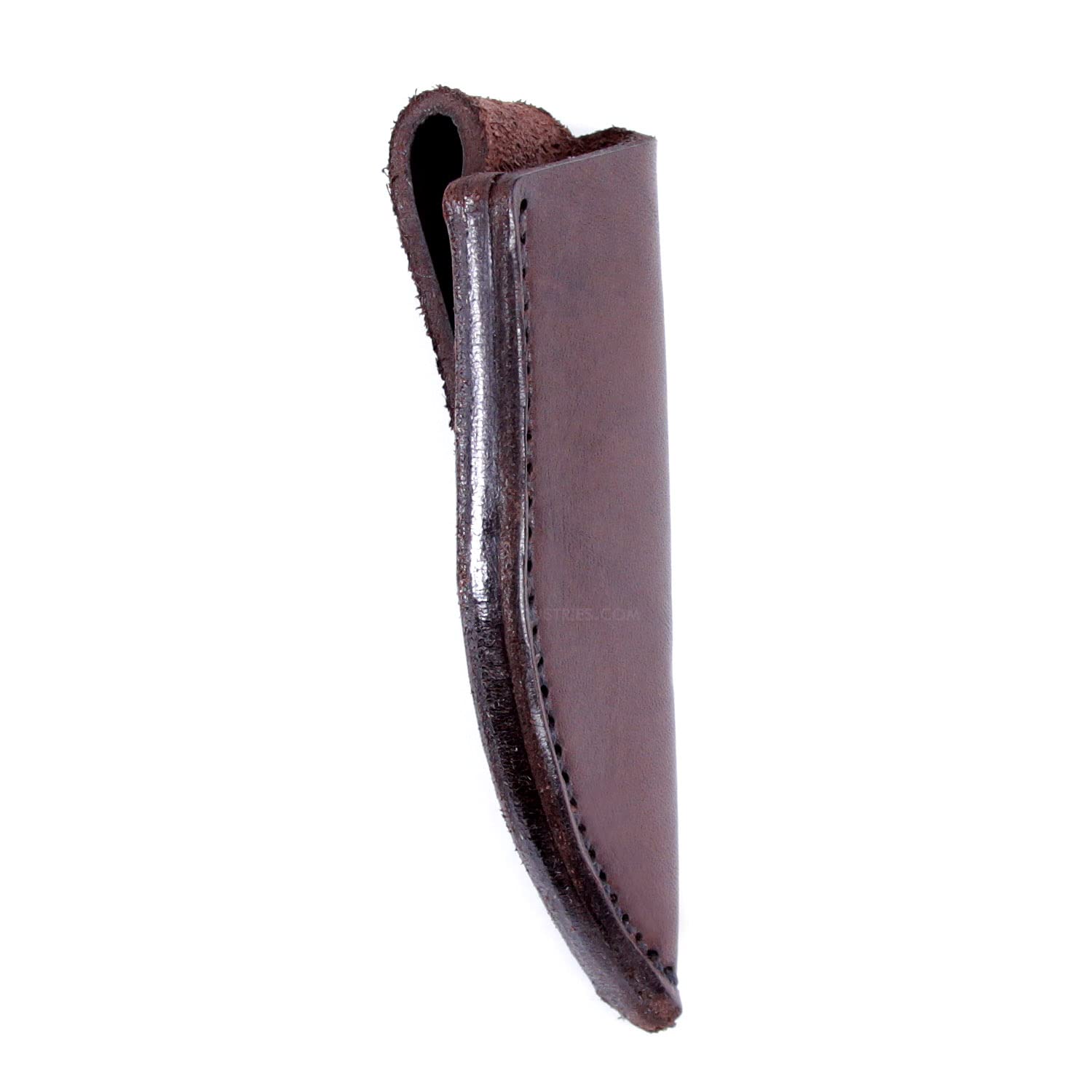 Leather Knife Sheath Kit - Premium - (Fits Up To 5.0 Inch Blades) - 8-9oz Cowhide Leather - (Espresso) - USA Made - With Integrated Belt Loop