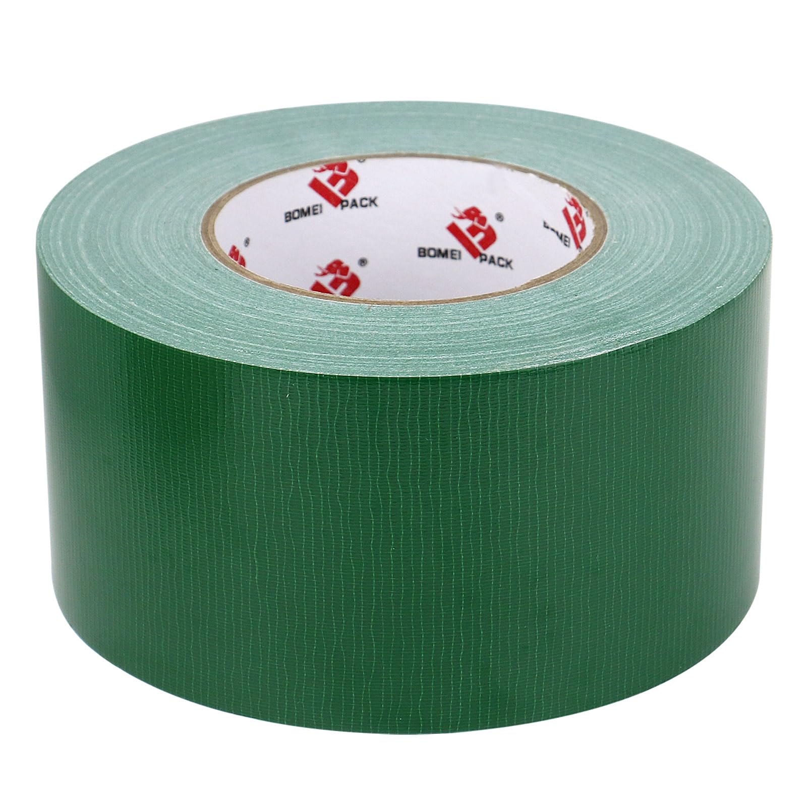 BOMEI PACK 3 Inch Green Duct Tape Waterproof,Heavy Duty,3 Inch x 60 Yards,9 Mil Industrial Grade Green Duct,No Residue,Strong,Flexible and All Weather,Professional for Indoor & Outdoor Use