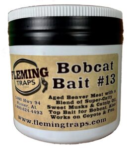 fleming traps bobcat bait #13-16 oz.