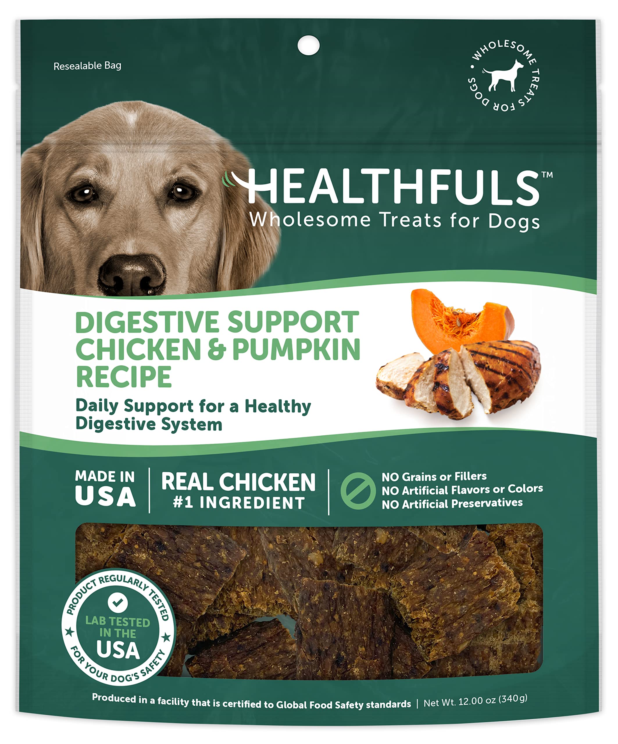 HEALTHFULS Heathfuls Digestive Support - Chicken and Pumpkin Recipe