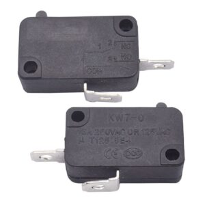 teamwill 2pc micro switch for air fryer xl power xl vortex air fryer kw7-0 16a 125v