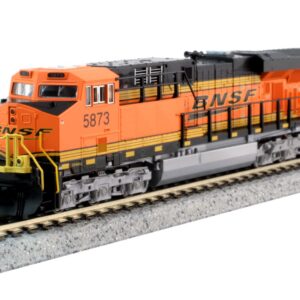 Kato USA, Inc. N GE ES44AC Locomotive BNSF Swoosh #5801 KAT1768952 N Locomotives