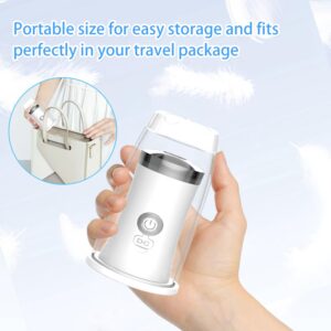 Electric Portable Bidet, LLest Rechargeable Handheld Travel Bidet, 4 Pressure Options Toilet Bidet Sprayer with Travel Bag for Personal Cleaning, Essentials for Postpartum/Perineal/Hemorroid Care