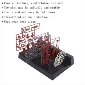 YARANA Model Placement Rack,Model Parts Rack,Suitable for Parts Placement Rack Made by Gundam Model