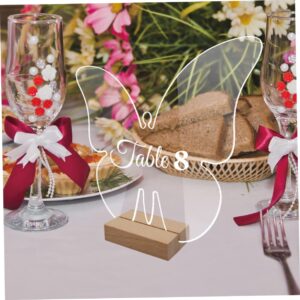 Wedding Decor 20 Sets Butterfly Seat Card Acrylic Table Three-Dimensional Transparent Mirror Wall Decor