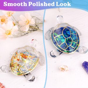 LET'S RESIN Turtle Shape Resin Molds, 3D Animal Silicone Molds for Epoxy Resin, Large Sea Turtle Marine Art Silicone Resin Molds for Resin Craft, Ocean Theme Resin Night Lights, Home Decor