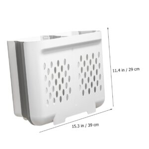 YARNOW Laundry Basket Plastic Storage Shelves Wall Basket Home Storage Baskets Wall Hanging Basket Laundry Hamper Collapsible Laundry Storage Basket Wall Laundry Hamper Laundry Baskets Pp