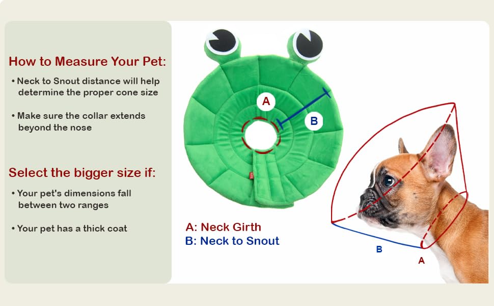 Dog Cone, Pet Recovery Collar Comfy Pet Cone Collar Protective Collar for After Surgery Lick Wound Healing Flexible Cone for Dogs After Surgery (XL)