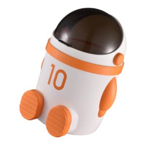 okumeyr astronaut trash can waste bin plastic trash can garbage can storage bin office waste can garbage bucket rubbish bin household trash can waste basket trash bin waste container