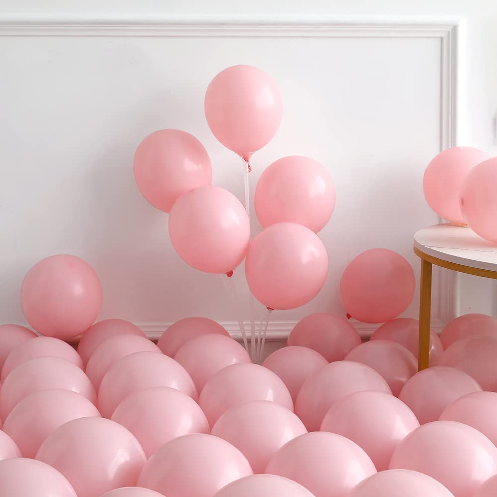 140PCS Dusty Green Pink Balloon Garland Arch Kit Retro Pink Mist Green Blue Haze Ivory Cream White Pastel Pink Balloons for Boho Baby Bridal Shower Wedding Birthday Party Decorations