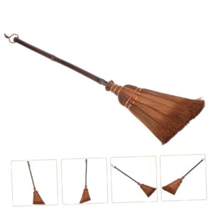 GRIRIW 1pc 's Broom Cleaning for Household Use Mini Couch Wedding Favors Nigerian Palm Broom Vintage Broom Kids Cleaning Tool Small Broom Tool Home Use Mini Broom Small