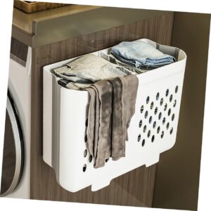 YARNOW Laundry Basket Plastic Storage Shelves Wall Basket Home Storage Baskets Wall Hanging Basket Laundry Hamper Collapsible Laundry Storage Basket Wall Laundry Hamper Laundry Baskets Pp