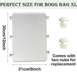 Afonso Upgrade Divider Tray for Bogg Bag Accessories for Bogg Bags, Divider Tray with 8Pcs Socket Compatible with Bogg Bag Original X Large Help with Organizing Your Bag and Divide Space (2Pcs)