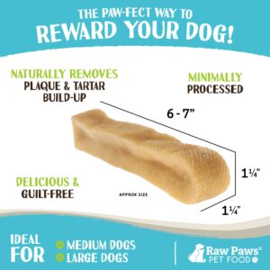 Raw Paws Himalayan Yak Chews for Dogs, Extra Large Chews (4 Count) - Himalayan Cheese for Large Dogs, Yak Bones for Dogs - Yak Milk Bones for Dogs, Dog Cheese Chews Himalayan, Yak Chews for Large Dogs