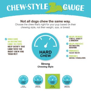 Raw Paws Himalayan Yak Chews for Dogs, Medium Chews (4 Count) - Himalayan Cheese for Medium Dogs - Yak Bones for Dogs - Yak Milk Bones for Dogs - Dog Cheese Chews Himalayan - Yak Chews for Medium Dogs