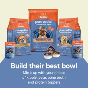 CANIDAE Pure Petite Premium Dry Dog Food for Small Breeds, Chicken & Wholesome Grains Recipe, 4 lbs.