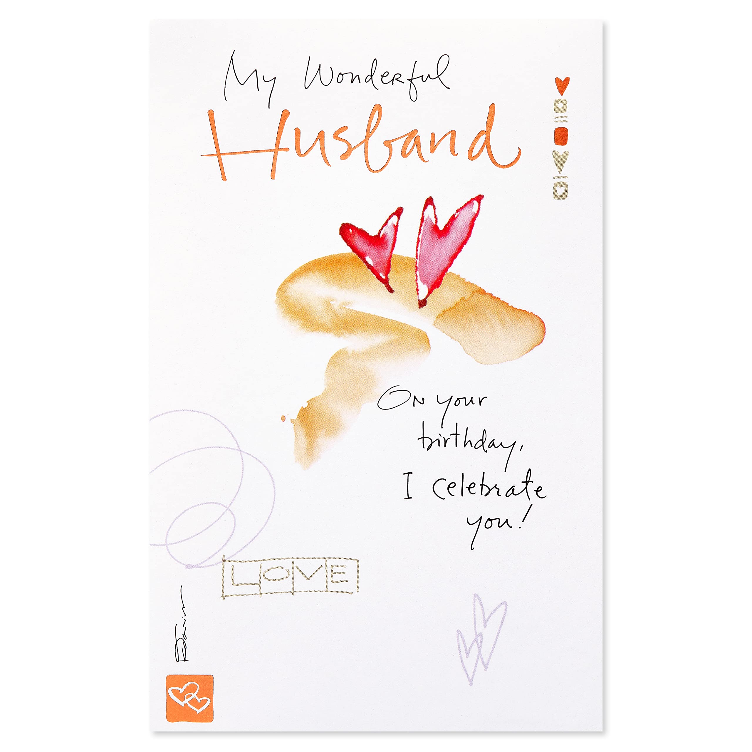 American Greetings Birthday Card for Husband (I Celebrate You)