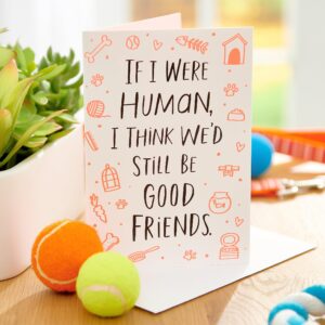 American Greetings Funny Birthday Card from Pet (We'd Still Be Good Friends)