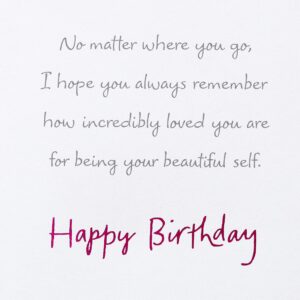 American Greetings Birthday Card for Granddaughter (Your Beautiful Self)