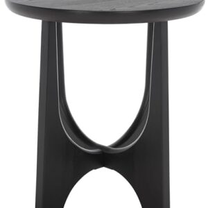 SAFAVIEH Couture Collection Sasha Black Oak Veneer Accent Table