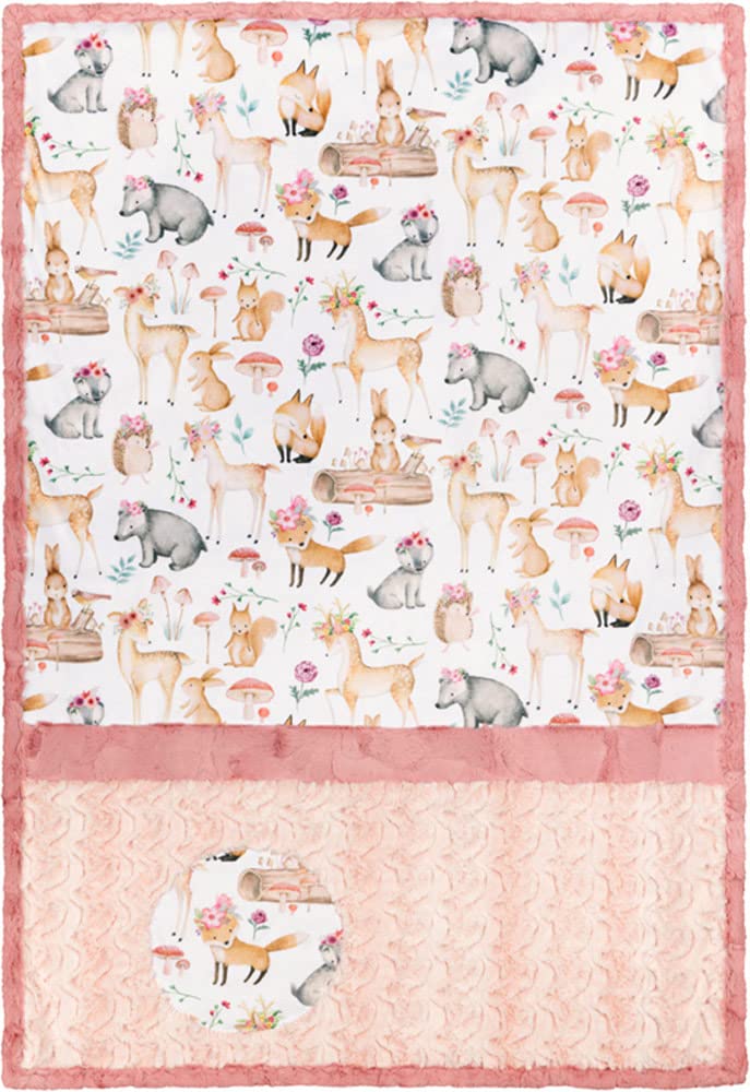 Minky Lullaby Critter Grove Cuddle Kit Shannon Fabrics